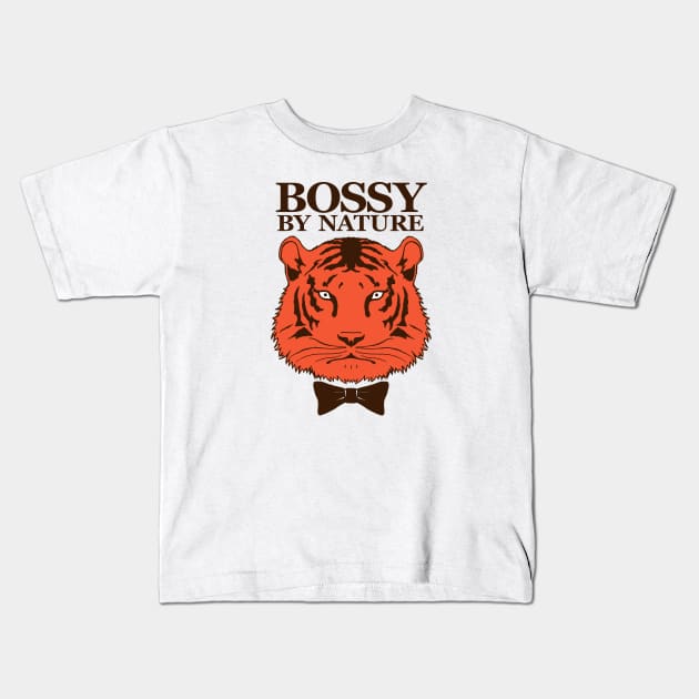 Bossy Kids T-Shirt by sirmanish